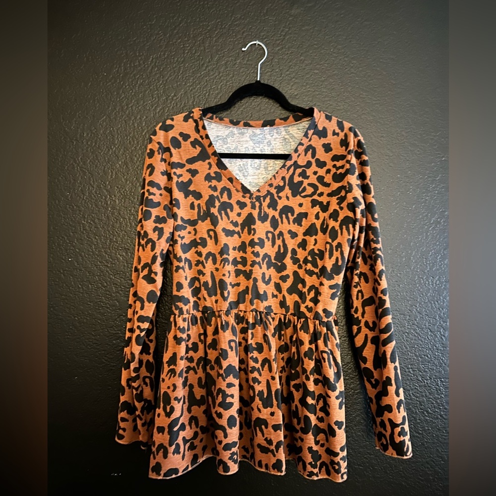 Cheetah Baby Doll Long Sleeve